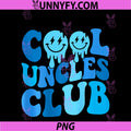 Uncles Shirt Cool Uncles Club PNG, Funny New Uncle Men 2 Sided PNG