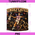 Undefeated 1776-2026 250 Years PNG, Basketball 4th Of July PNG