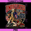 Undefeated Since 1776 4th of July PNG, Football America 250th PNG