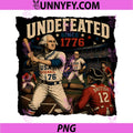 Undefeated Since 1776 Baseball PNG, Independence Day 250th PNG