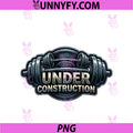 Under Construction PNG, Gym Workout Weight Lifting Bodybuilder PNG