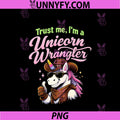 Unicorn Wrangler PNG, Sunglasses Cowboy Thumbs Up Graphic PNG