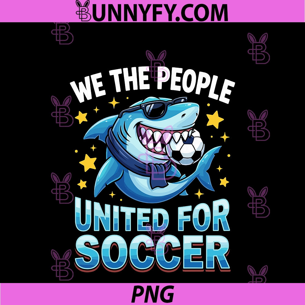 United For Soccer A Cartoon Shark PNG, Holding A Ball PNG