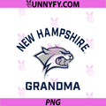 University Of New Hampshire UNH PNG, Wildcats Arched Grandma PNG