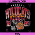 University of Arizona PNG, Wildcats 90s Basketball Hoop PNG