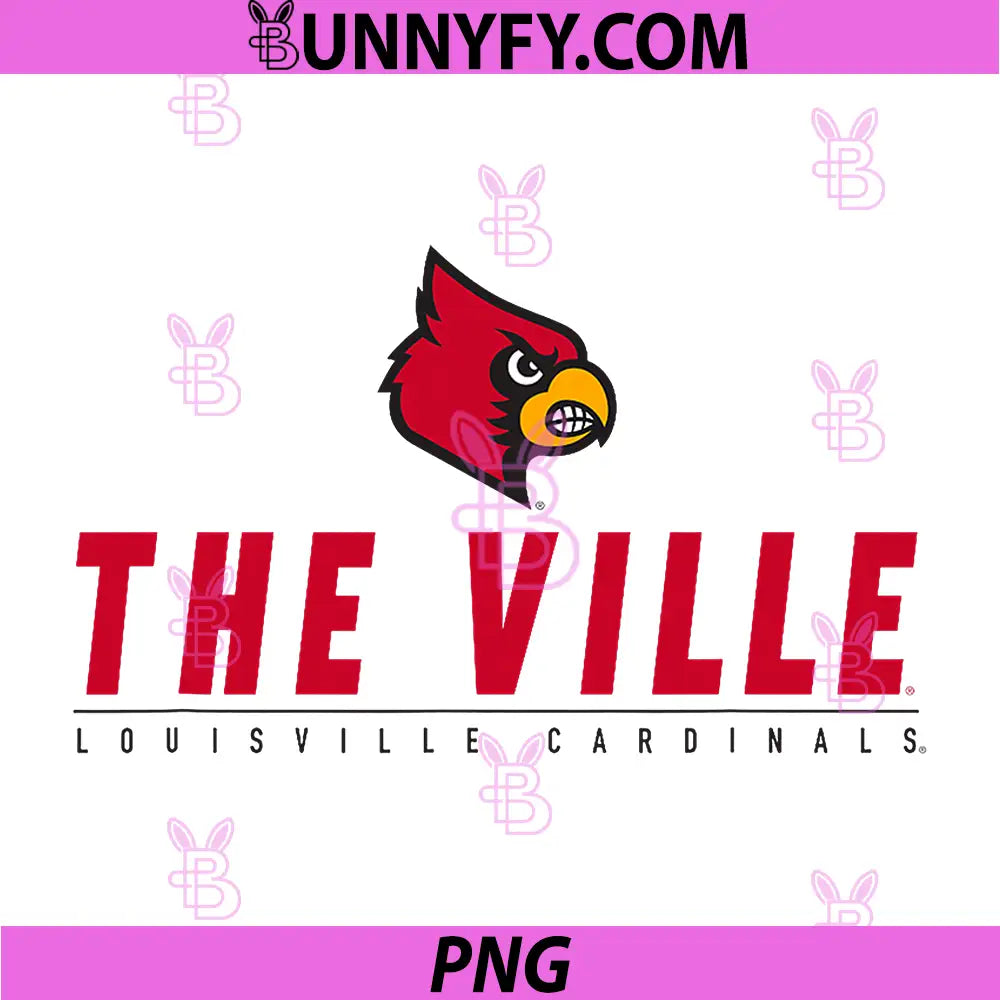 University of Louisville PNG, Cardinals School Spirit PNG