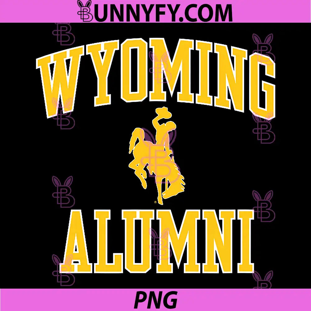 University of Wyoming Alumni PNG, Classic Arch  Wyoming Cowboys PNG