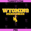 University of Wyoming Wrestling PNG, Bold Box  Wyoming Cowboys PNG