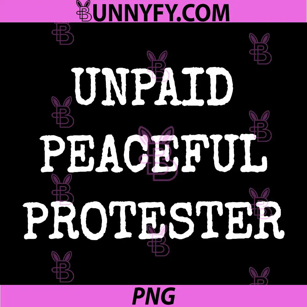 Unpaid Peaceful Protester PNG, Save America Constitution USA PNG