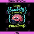 Using Brackets to Contain My Emotions PNG, Programmer Humor PNG