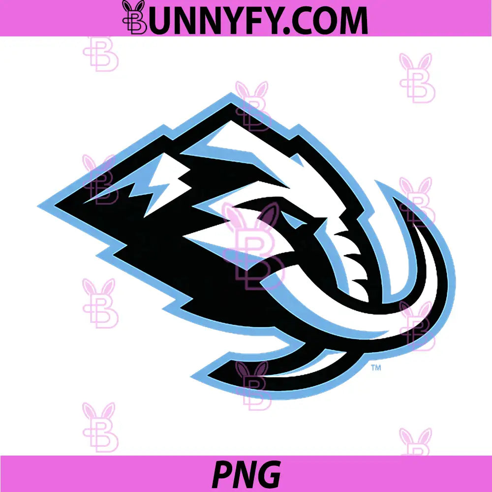 Utah Mammoth Icon White PNG, NHL Officially Licensed PNG