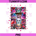 Valentine Horror PNG, Character Halloween Valentine PNG