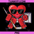 Valentines Day PNG, Heart Ice Hockey Goalie PNG