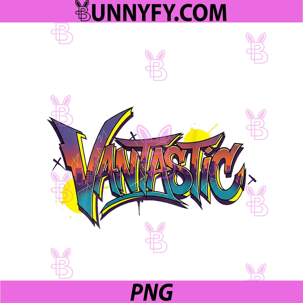 Van Camping Street PNG, Art Streetwear Motorhome PNG