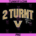 Vanderbilt Football PNG, Diego Pavia 2 Turnt Text Vanderbilt PNG