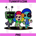 Vee And Astro PNG, Dandy's World PNG