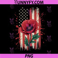 Veterans Day USA Memorial Day PNG, Red Poppy Flower Military PNG