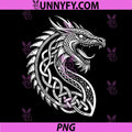 Viking Dragon Jörmungandr PNG, Norse Knotwork Dragon PNG