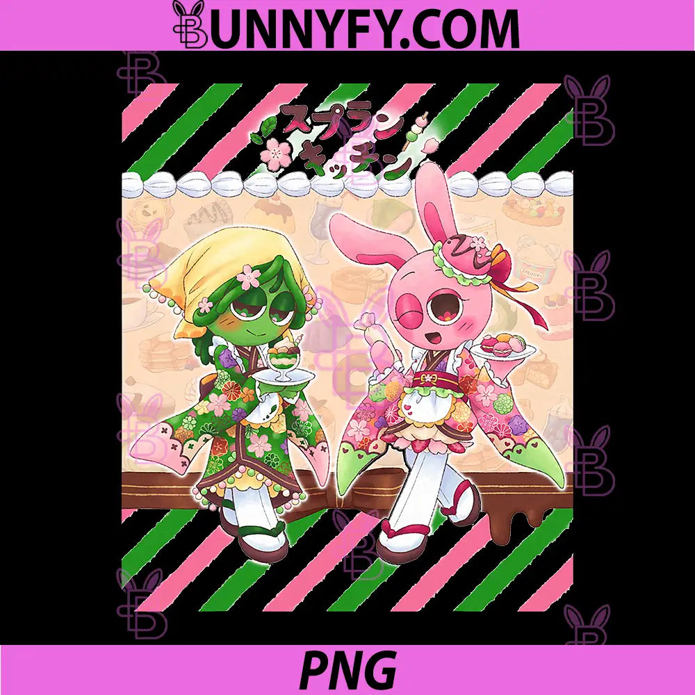 Vinera X Pinki Sprunky Kitchen PNG, Simon Funbot Oren PNG