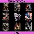 Vintage Abraham Lincoln PNG Bundle, Abe Lincoln Playing Guitar 250 Years PNG Bundle