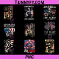 Vintage Abraham Lincoln PNG Bundle, Abe Lincoln Playing Guitar 250 Years PNG
