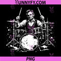 Vintage Abraham Lincoln PNG, Abe Lincoln Playing Drums Drummer PNG