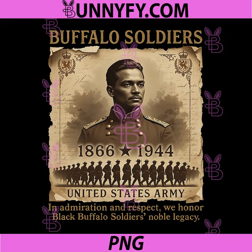 African American Black PNG, History Military USA Buffalo PNG