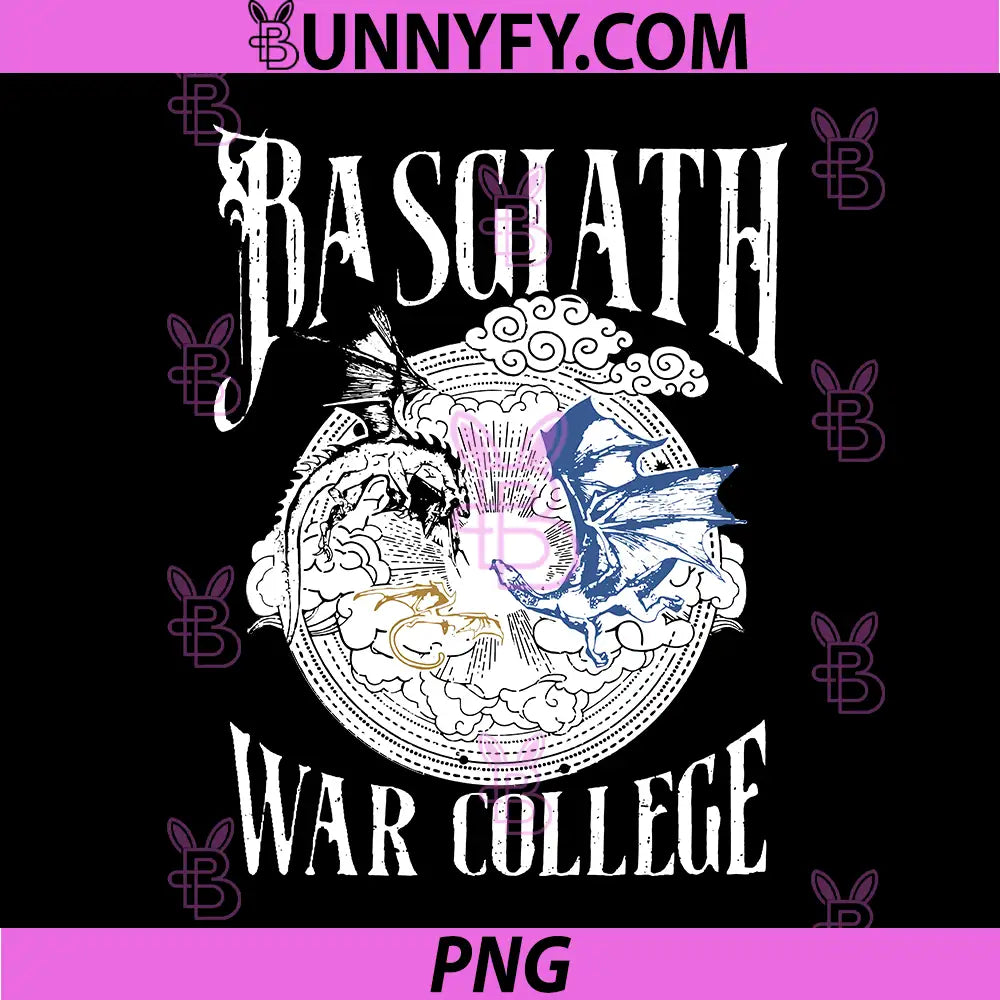 Basgiath War College Dragon Emblem PNG, Vintage Dragon Rider College PNG