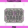 Vintage Camo Fourth Grade Back To School PNG, Teacher 4th Grade PNG