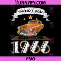 Vintage Car Ich bin Nicht Alt PNG, Ich bin EIN Klassiker 1966 PNG