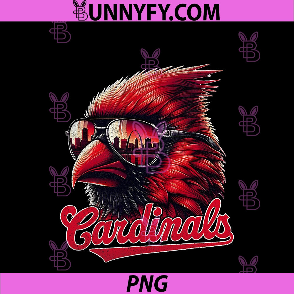 Vintage Cardinals PNG, Lovers Apparel PNG