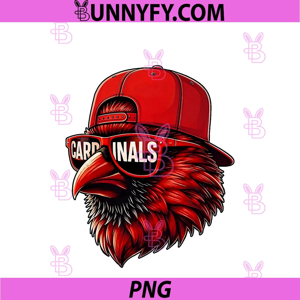 Vintage Cardinals PNG, Retro Gifts PNG