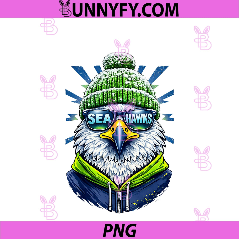 Vintage Cool Face Sea Hawk PNG, With Sunglass PNG