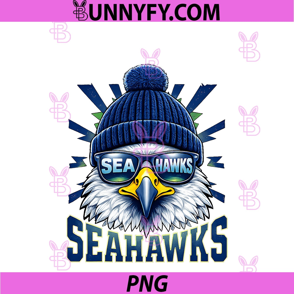Vintage Cool Face Sea Hawk PNG, With Sunglasses PNG