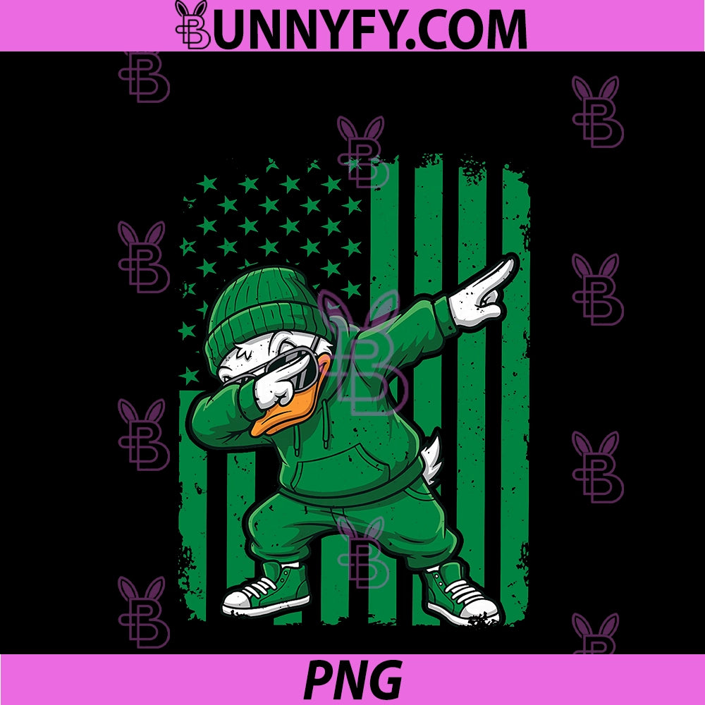 Vintage Dabbing PNG, Duck Graphic PNG