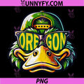 Oregon Duck Wearing Sunglasses PNG, Funny Vintage Animal Art PNG