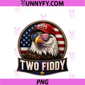 Vintage Eagle Two Fiddy PNG, 250th Year American Anniversary 1776 PNG
