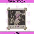 Vintage George PNG, Washington Class Of 1776 July 4th PNG