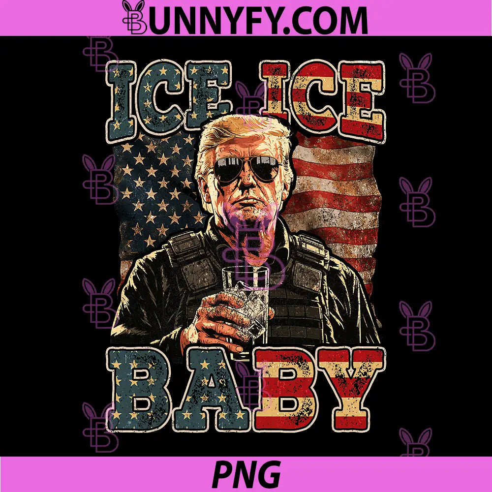  Ice Baby PNG, Funny Trump PNG
