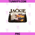 Vintage Jackie PNG, Forever Our Queen Bald Eagle Memorial Tribute PNG