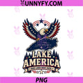 Vintage Lake America PNG, Est 2026 Patriot PNG