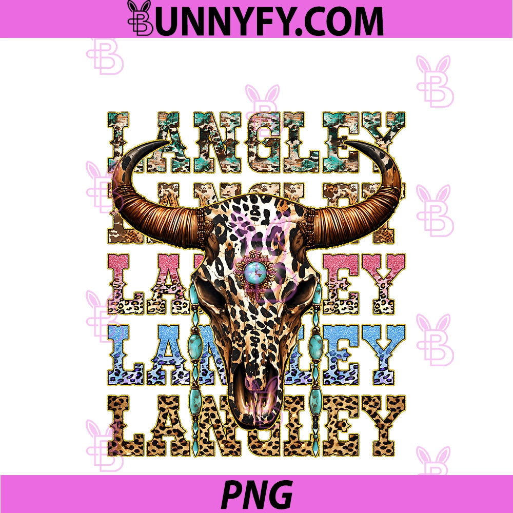 Vintage Langley Name PNG, Classic Gifts PNG