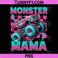 Vintage Monster Mama PNG, Retro Leopard Monster Truck PNG