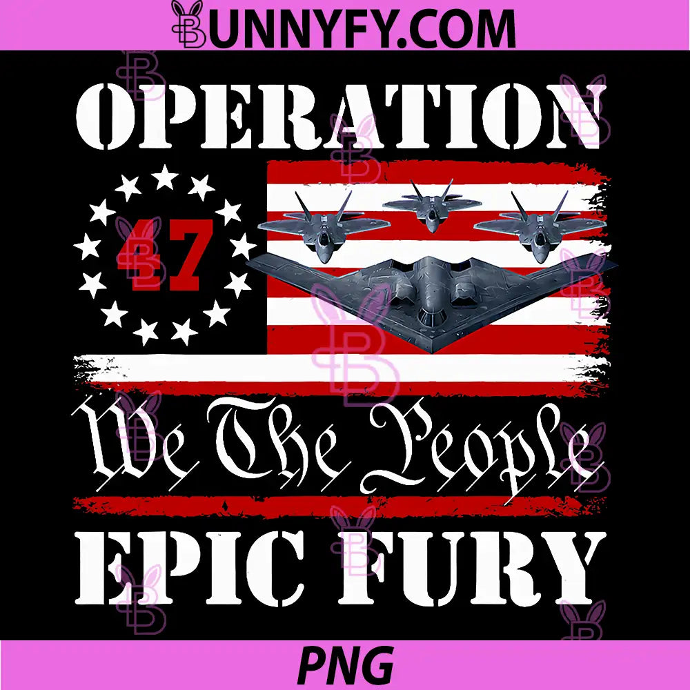 We The People Epic Fury PNG, Operation Patriotic Jets USA PNG
