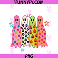Vintage PNG, Funny Spooky Ghost Girly Cute Halloween PNG