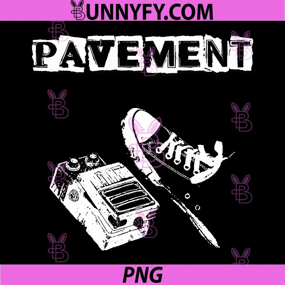 Pavement PNG, Funny Shoes Retro PNG