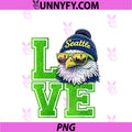 Vintage Sea Hawks High School PNG, Spirit Go Sea Hawks Love PNG