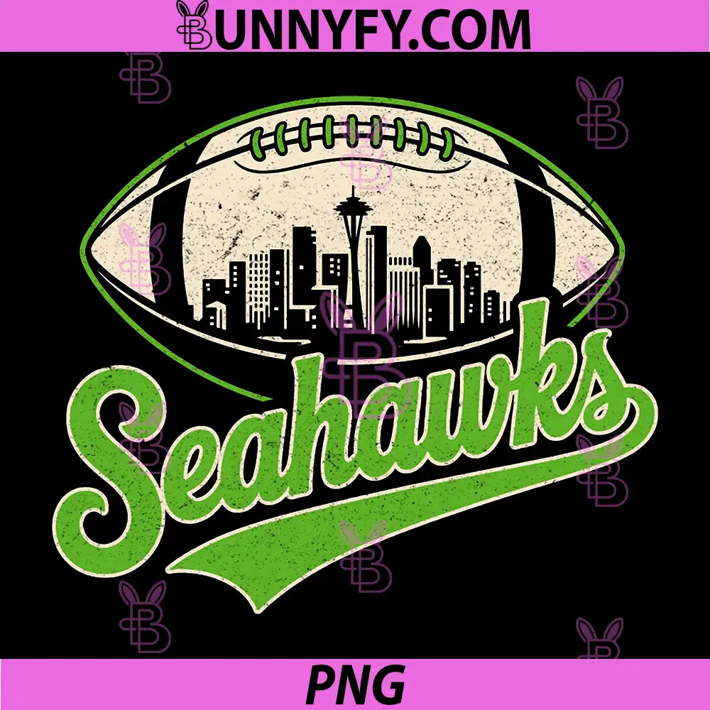 Vintage Sea Hawks PNG, High School Spirit Go Sea Hawks PNG