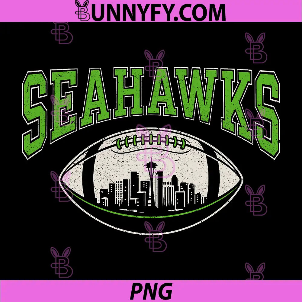 Vintage Sea Hawks PNG, High School Spirit Go Sea Hawks PNG