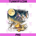 Vintage Three Crawfish Moon PNG, Crawfish Howling To The Moon PNG